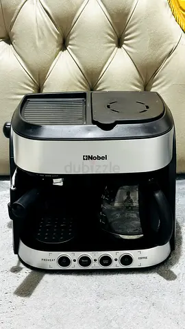 Nobel 2-in-1 Coffee Maker  Espresso Machine - Used ماكينة قهوة نوبل