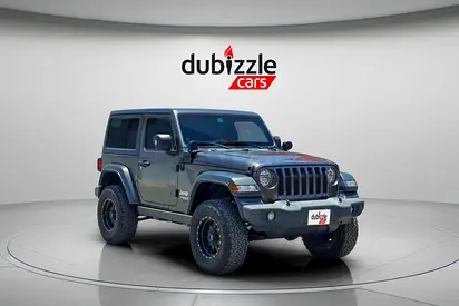 AED 1538/month | 2018 Jeep Wrangler  | GCC Specs | Ref#464802