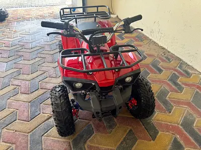 Red Kids Electric ATV / Quad Bike - Good Condition