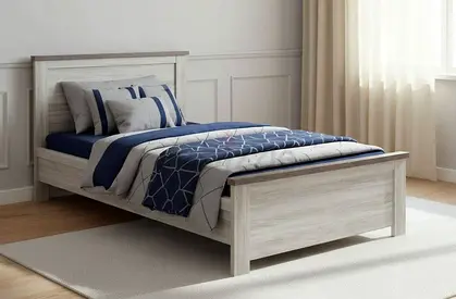Single Bed Frame-2 Pcs 120x200