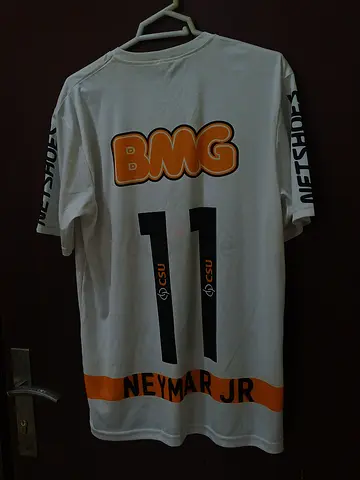 Neymar jr santos jersey 2xl