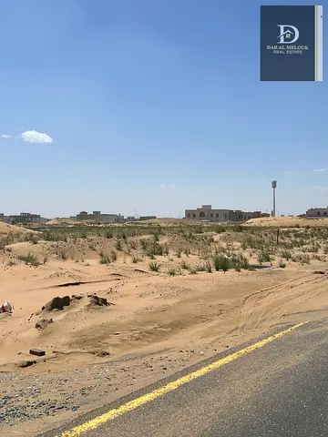 For Sale in Sharjah, Al Hooshi Area Residential Plot of Land Area: 5,000 sq ft On two streets (fron