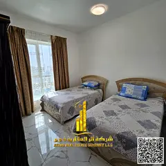 With a breathtaking sea view, the most luxurious and elegant two-bedroom apartment, fully furnished