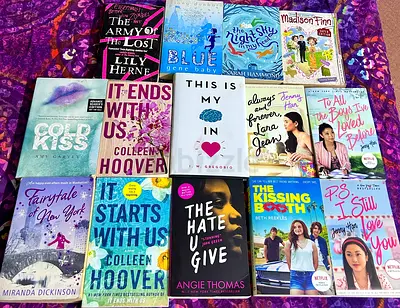 Collection of Young Adult  Teen Fiction Books — Multiple Popular Titles