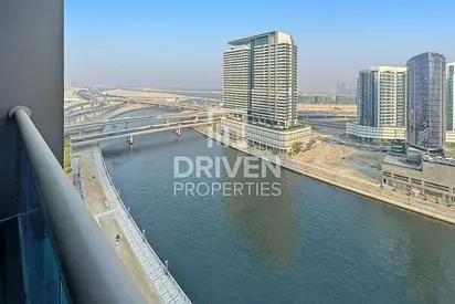 Large Layout with Balcony | Canal View | Furnished