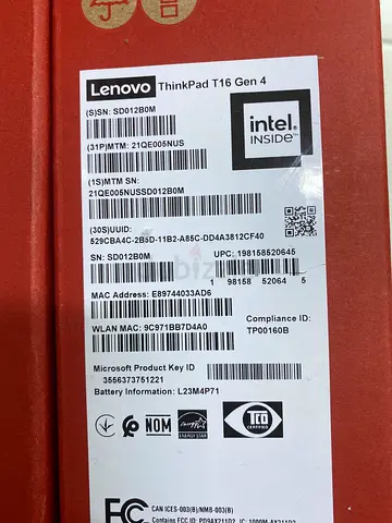 T16 laptop
