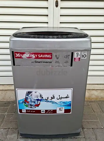Smart inverter LG 8kg washing machine, save 36% electricity