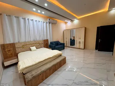 LUXURY FULLY FURNISHED BALCONY STUDIO FOR FAMILY IN RAWADA AJMAN NEAR DUBAI EXIT E311 IN LOW PRICE.