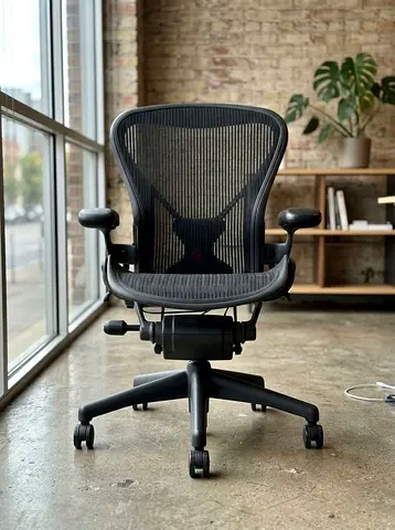 Herman Miller Aeron Office Chair - Size B, Good Condition