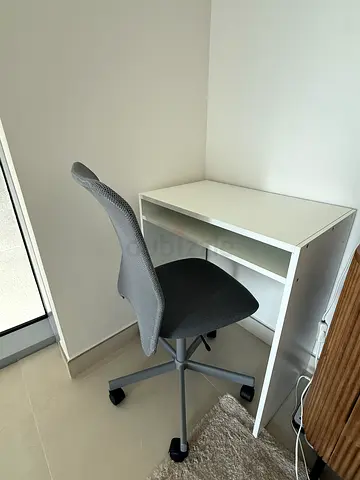 Desk and chair