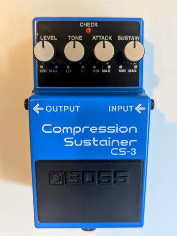 Boss CS-3 Compression Sustainer Guitar Effects Pedal - Good Condition