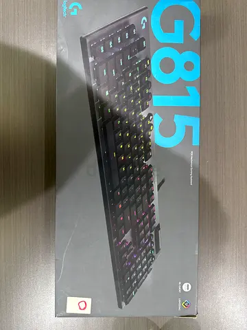 Logitech G815 RGB Mechanical Gaming Keyboard — Slim Low-Profile, Like New in Box