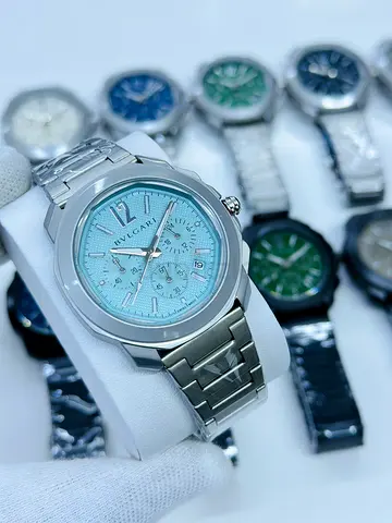 Bvlgari mens watch with chrono function