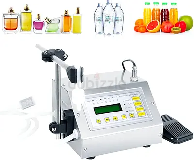 Liquid Filling Machine 5ml-3000ml with filter, LED Digital display Bottle Filler leak-proof