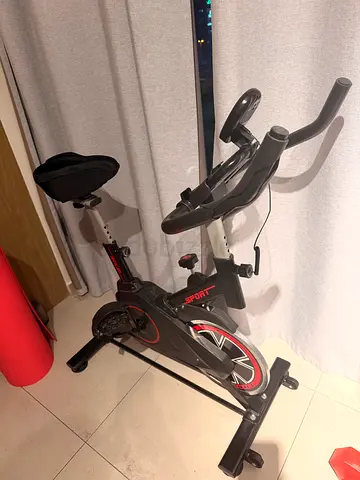 Used Indoor Spin Bike - Good Condition, Adjustable Seat  Resistance