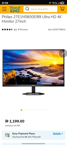 2 Monitors Philips 27 Ultra HD 4K  and 2 desk mounts