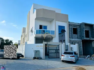 For sale villa - two floors & a large yard - close to Sheikh Mohammed bin Zayed Street - free ownership for all nationalities for life - with the possibility of easy bank financing