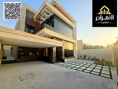 For sale: Brand new modern villa with a very large land and building area, including electricity, wa