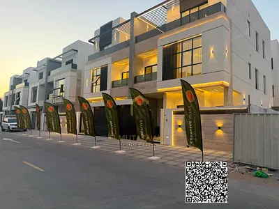فلل شبه منفصلة للبيع في الطلة بتصميم عصري متطور ومساحات واسعة ومصعد خاص وسطح مميز