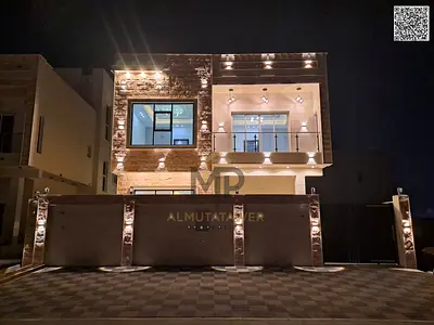 Villa for sale at ajman| al Yasmeen area| 6 master rooms, majlis, hall, maid room, roof| freehold for all nationalities|0 registration fees.