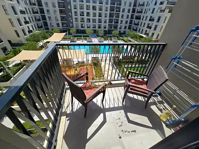 Fully Furnished Studio Apartment With Balcony and Wardrobe