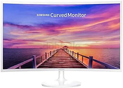 Samsung 32” Curved LED Monitor - White