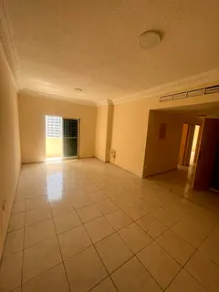 For rent in Sharjah – Al Majaz 2 Two-bedroom apartment with a living room, excellent space, balcon