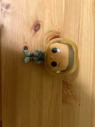 Funko Pop vinyl figure — Morty astronaut character (used)