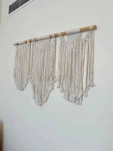 Handmade Macramé Wall Hanging - Boho Macrame Tapestry