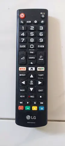 LG TV REMOTE (Original) TV damaged