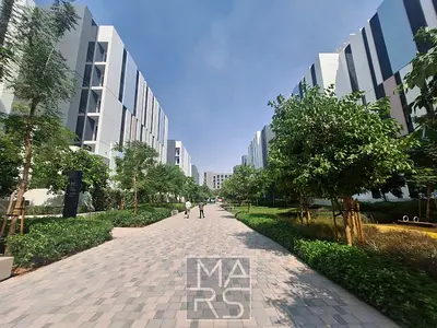 Studio with Balcony | Kitchen Appliances | East Village Aljada | AED 37K