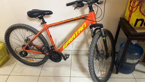 Spartan Orange Mountain Bike - 26 Wheel, Good Working Condition