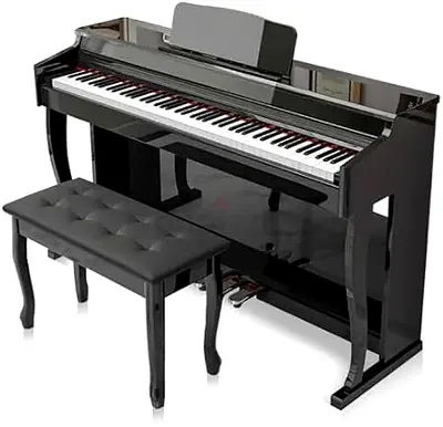 Megarya Professional Design Upright Digital Piano 88 Hammer Action