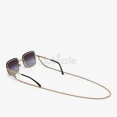 Chanel Chain Square Sunglasses