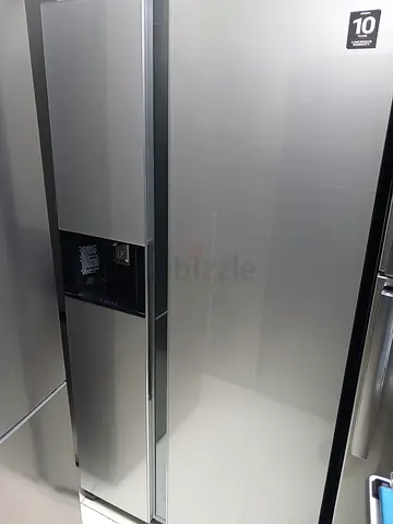 Hitachi brand  2 Door Refrigerator - Stainless Look, Water Dispenser
