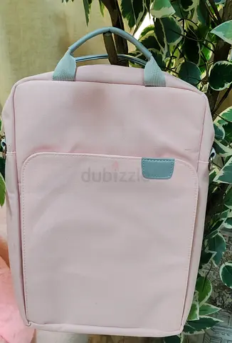 Light Pink Compact Backpack — Good Condition