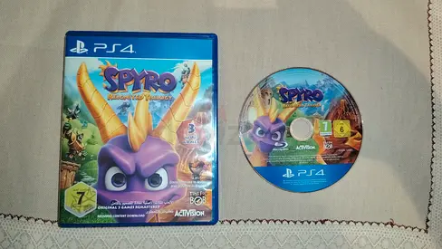 Spyro Reignited Trilogy PS4 English and Arabic (PAL)