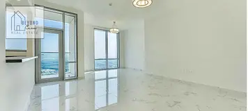 High-Floor 2BR | Noora Tower | Canal &amp; Downtown View | Unfurnished