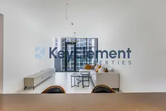 Sophisticated 1BR Residence with Balcony &amp; Lagoon View