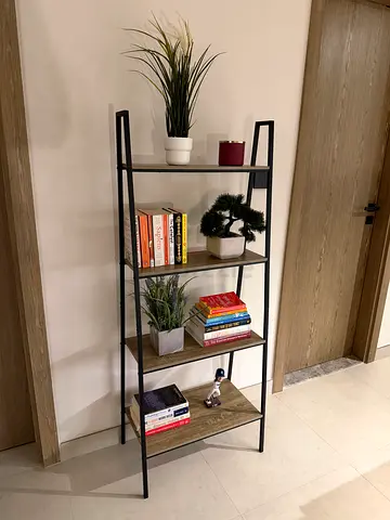 Home Centre Brody Ladder Shelf - 4-Tier Rack - As New