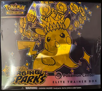 Pokemon Surging Sparks Pokemon Center Elite Trainer Box ETB