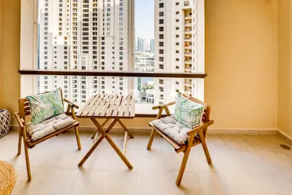 2BR | Bahar 1 | Walk to Beach & Dining