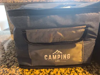 SET OF 3 Camping Life insulated cooler bag — soft-sided picnic/food tote
