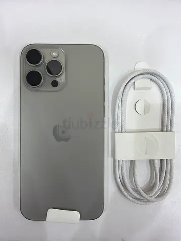 Natural titanium 16 pro max 1 TB brand new non active with out box