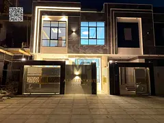 Two-story villa with a rooftop terrace, available for immediate occupancy in one of Ajman's most