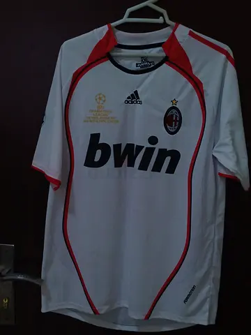 Ac milan retro jersey with maldini all patch XXl