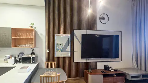 1BHK + Maid room | Ready to move | Upgraded Unit