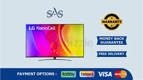 LG 75 inch NanoCell Smart Tv | New - Free Delivery | Warranty | 100Hz 4k |  75NANO916