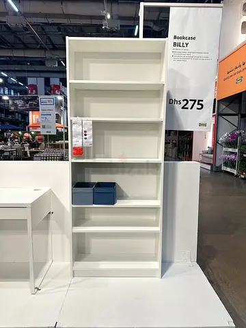 New IKEA shelving units, bookcase (Prices Final)

Brand new, unused items (still in original boxes).