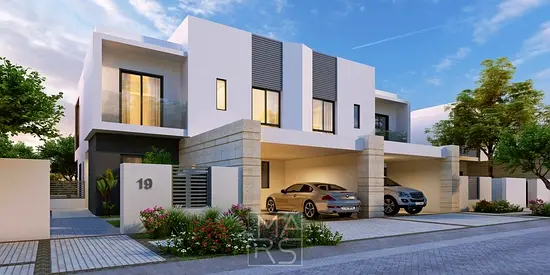فيلا زاوية مع حديقة | مجمع سكني مسوّر شامل الخدمات